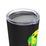 Golden Retriever Splash of Color Tumbler