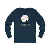 Happy Howl-O-Ween Long Sleeve Jersey Tee