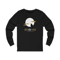 Happy Howl-O-Ween Long Sleeve Jersey Tee