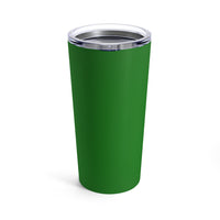 Office Assistant Pure Enthusiasm Insulated Tumbler  - Image Description - Bright Green insulated tumbler with clear cover lid. 